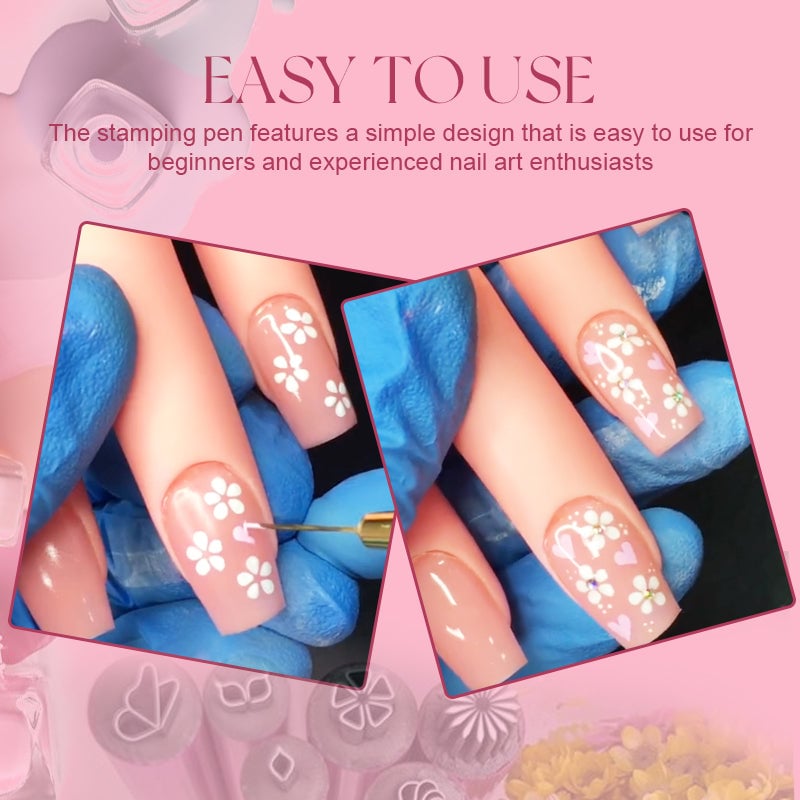 🔥LAST DAY 40% OFF - Nail Art Stamp Pen