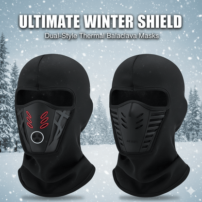 🔥Winter Sales 40%-Buy 1 Get 1 Free🔥Winter Rider Warm Anti-Haze Balaclava Full Face Mask