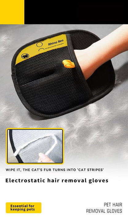 ✨Last Day Promotion 40% OFF - Pet hair remover Electrostatic gloves