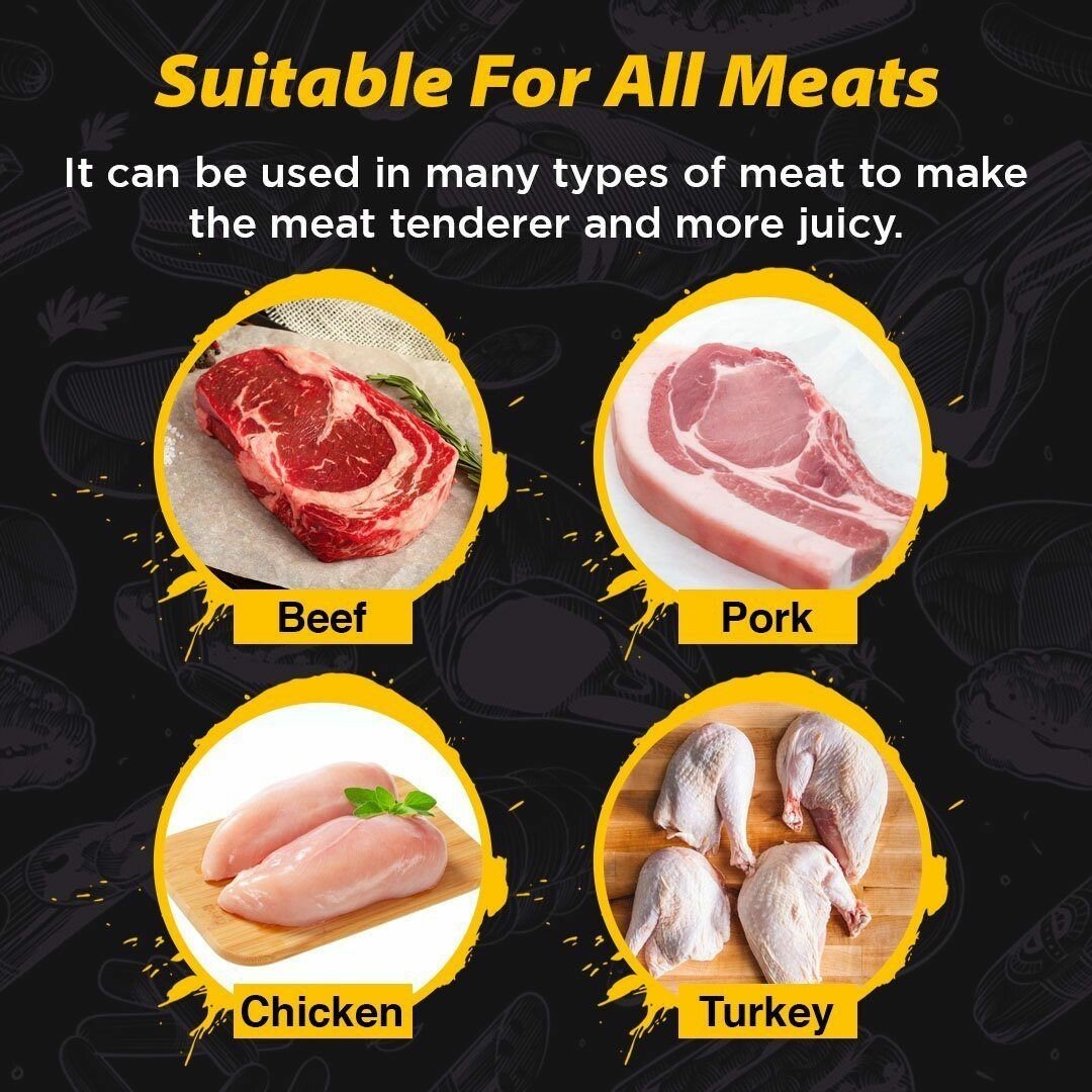 Buy 1 Get 1 Free(2PCS)-🥩Stainless Steel Meat Tenderizer Needle 21 Pin Steak BBQ Kitchen Cooking Tool