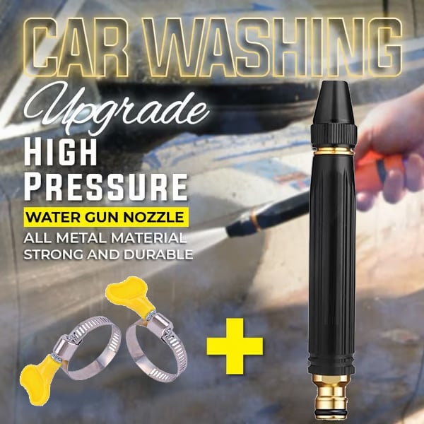 🔥Last Day buy 1 get 1 free-High-Pressure Car Washing Water Nozzle