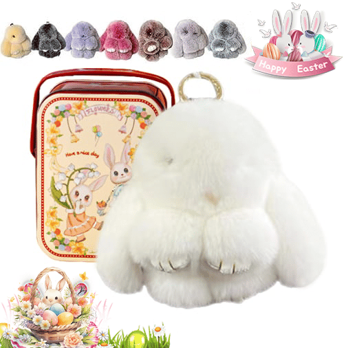 🔥Only $19.99 Last Day Promotion!f 🐰 Handmade Soft Bunny Charms