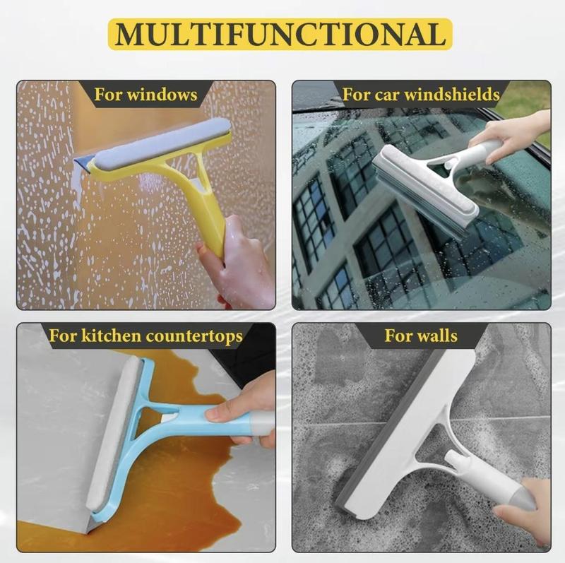 🏆Flash Sale - Buy 1 Get 1 Free🔥3 in 1 Window Cleaning Scraper