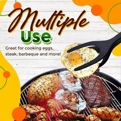 🔥Buy 1 Get 1 Free($9.99 Each)🔥All Day Cook 2 in 1 Spatula Tongs