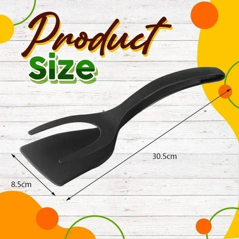 🔥Buy 1 Get 1 Free($9.99 Each)🔥All Day Cook 2 in 1 Spatula Tongs