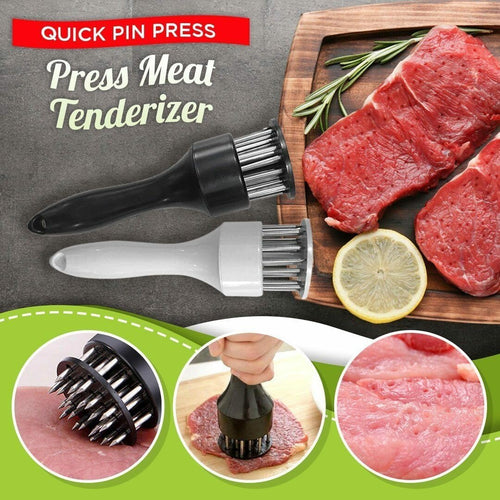 Buy 1 Get 1 Free(2PCS)-🥩Stainless Steel Meat Tenderizer Needle 21 Pin Steak BBQ Kitchen Cooking Tool