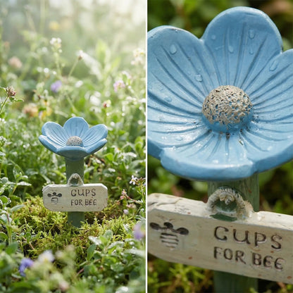 🐝LAST DAY 40% OFF - Flower-Shaped Bee Watering Station💧
