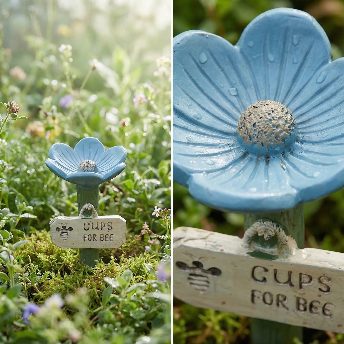 🐝LAST DAY 40% OFF - Flower-Shaped Bee Watering Station💧