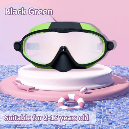 🏊‍♀️Buy 1 Get 1 Free🎁-HD children's large frame waterproof and anti-fog swimming goggles