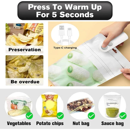 BUY 1 GET 1 FREE 🎁Upgraded Mini Bag Sealer