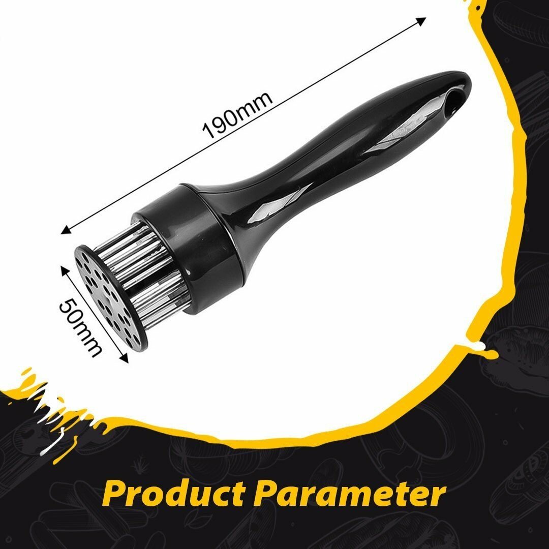 Buy 1 Get 1 Free(2PCS)-🥩Stainless Steel Meat Tenderizer Needle 21 Pin Steak BBQ Kitchen Cooking Tool