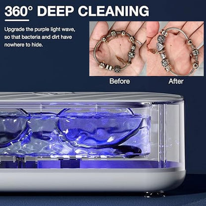 🔥Last Day 40% OFF🔥Portable Ultrasonic Multi-Function Cleaner for All Jewellery
