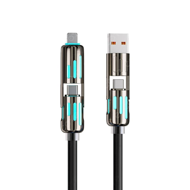 🔥Last Day Buy 3 Free 1🔥5FT 4-in-1 USB Charging Cable fast charging 240W