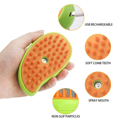 🔥Buy 1 Get 1 Free($10.99 Each)🔥3-in-1 Pet Spray Grooming Brush