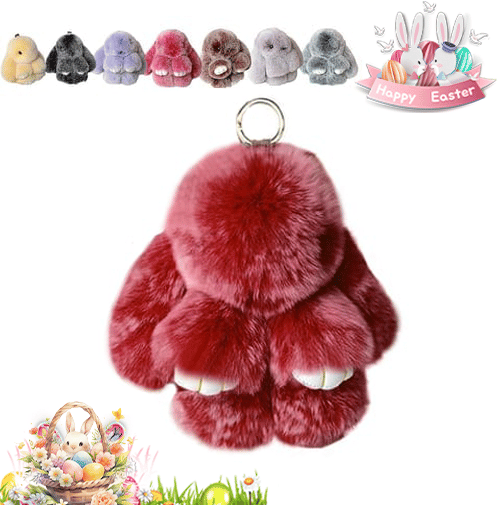 🔥Only $19.99 Last Day Promotion!f 🐰 Handmade Soft Bunny Charms