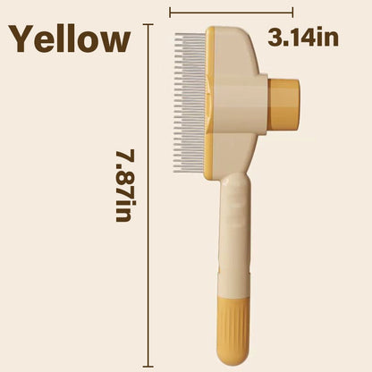 🔥BUY 1 GET 1 FREE (2 PCS)🔥Self-cleaning Pet Flea Comb Grooming Brush