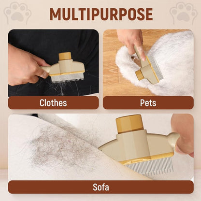 🔥BUY 1 GET 1 FREE (2 PCS)🔥Self-cleaning Pet Flea Comb Grooming Brush