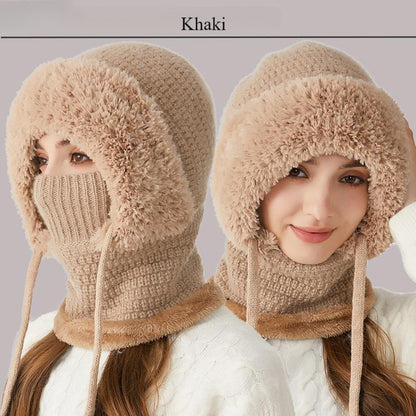 🔥Last Day 40%🔥3 in 1 Beanie Hat For Women