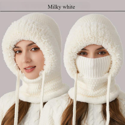 🔥Last Day 40%🔥3 in 1 Beanie Hat For Women
