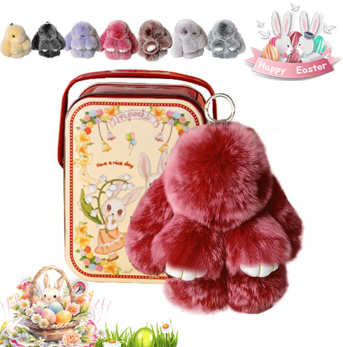 🔥Only $19.99 Last Day Promotion!f 🐰 Handmade Soft Bunny Charms
