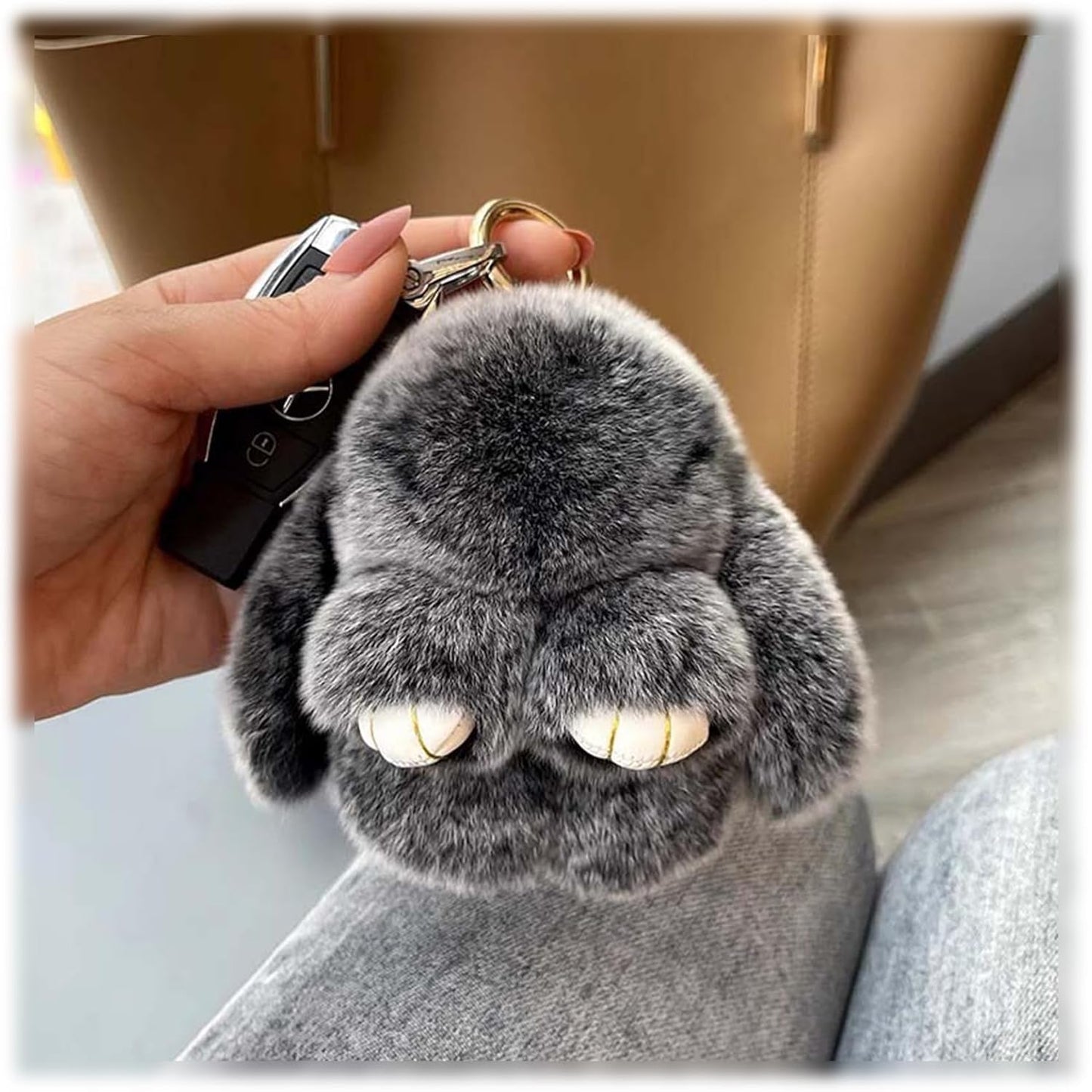 🔥Only $19.99 Last Day Promotion!f 🐰 Handmade Soft Bunny Charms