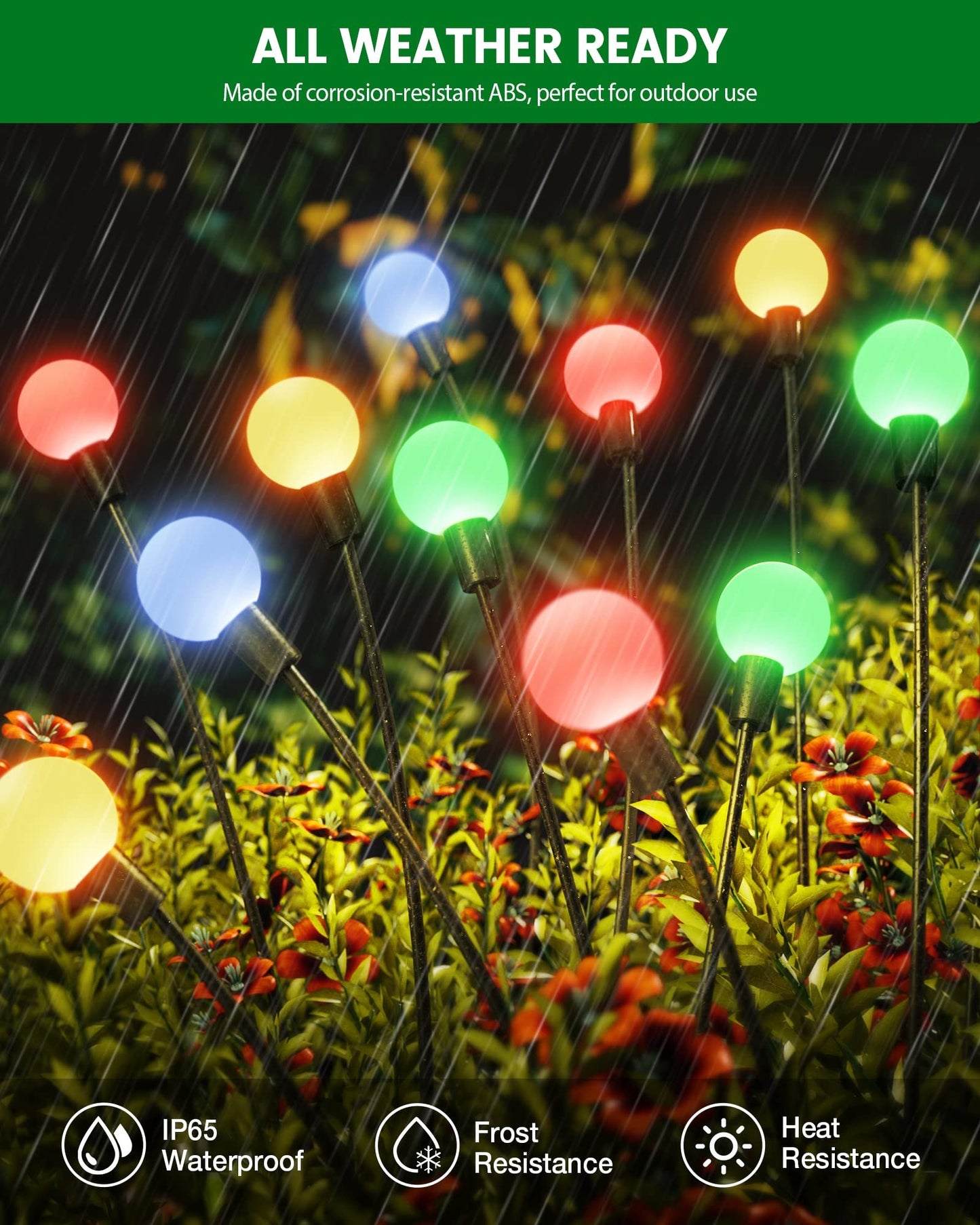 🔥BUY 2 GET 2 FREE🔥 - Waterproof Solar Powered Firefly Light