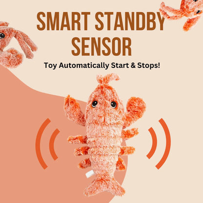 Interactive Floppy Lobster Dog Toy – 40% OFF Today