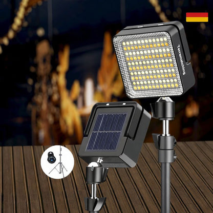 Solar Mini Camping Light with Full-Screen LED Panel