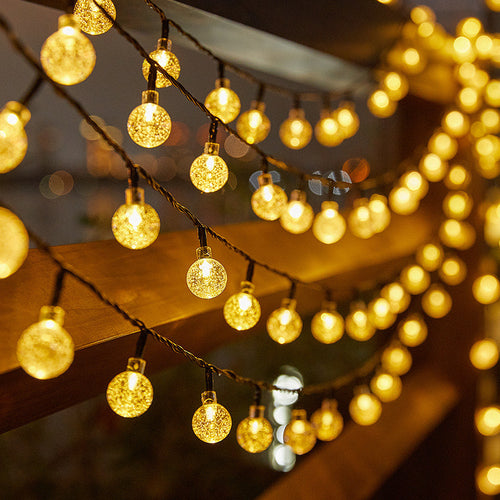 Outdoor LED Globe String Lights