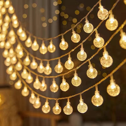 Outdoor LED Globe String Lights