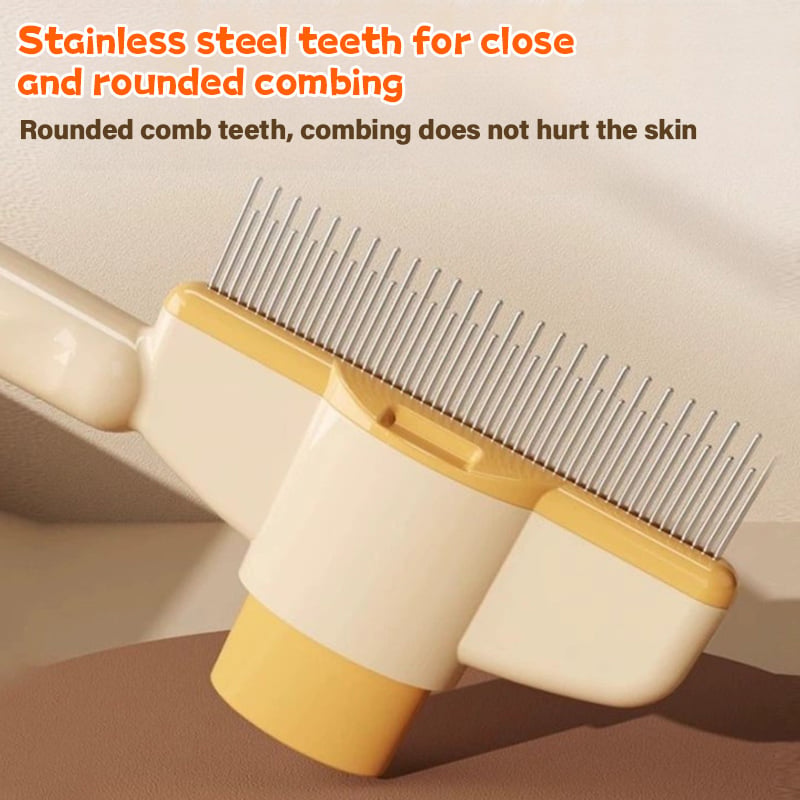 🔥BUY 1 GET 1 FREE (2 PCS)🔥Self-cleaning Pet Flea Comb Grooming Brush