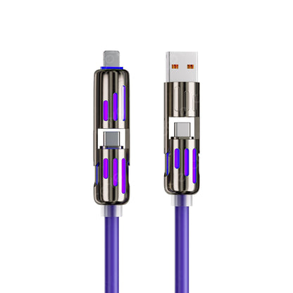 🔥Last Day Buy 3 Free 1🔥5FT 4-in-1 USB Charging Cable fast charging 240W