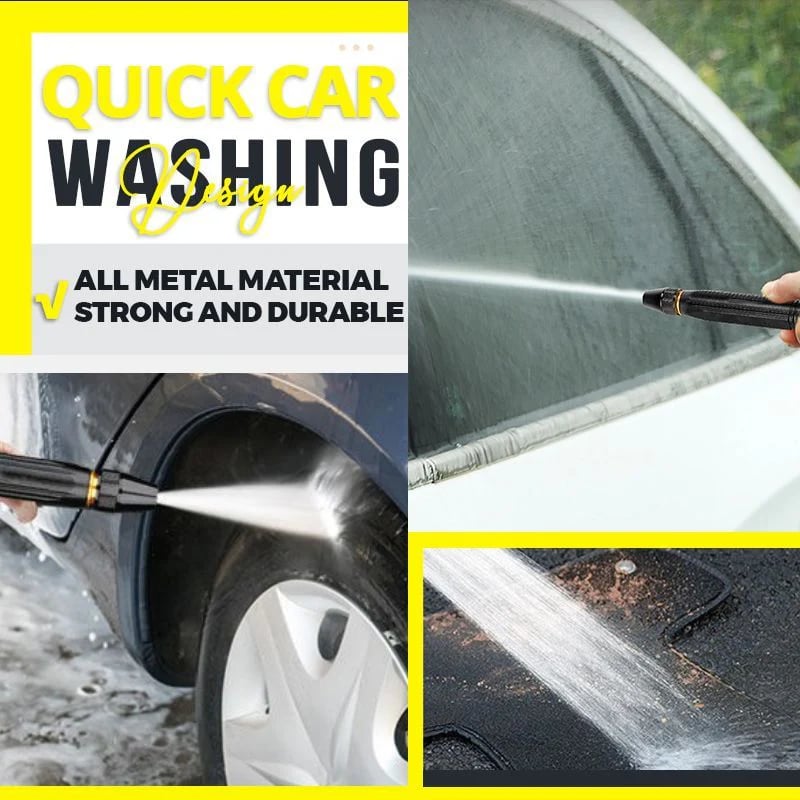 🔥Last Day buy 1 get 1 free-High-Pressure Car Washing Water Nozzle