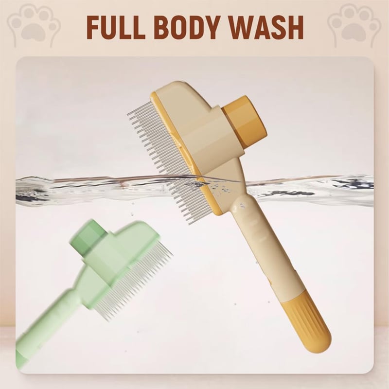 🔥BUY 1 GET 1 FREE (2 PCS)🔥Self-cleaning Pet Flea Comb Grooming Brush
