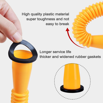 LAST DAY PROMOTION SAVE 40%🔥Upgraded Replacement Gas Can Spout with Flexible Nozzle, Fit for Most 1/2/5/10 Gal Can