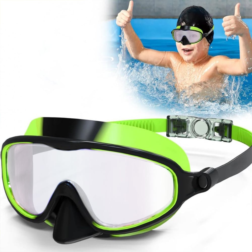 🏊‍♀️Buy 1 Get 1 Free🎁-HD children's large frame waterproof and anti-fog swimming goggles