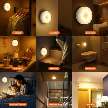 🔥BUY 2 GET 2 FREE($8.99/EACH)💡Indoor Motion Sensor Night Light
