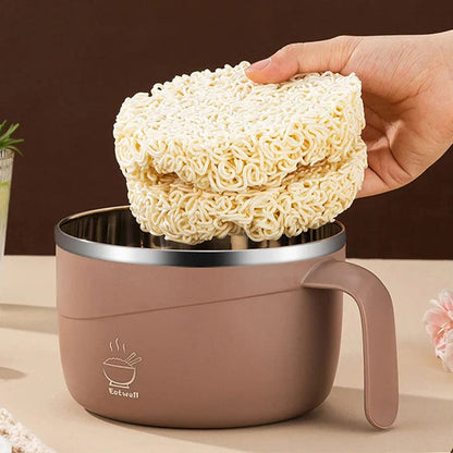 ⏳LAST DAY SALE 40% OFF💕304 Stainless Steel Multi-Purpose Anti-Scald Large-Capacity Instant Noodle Bowl