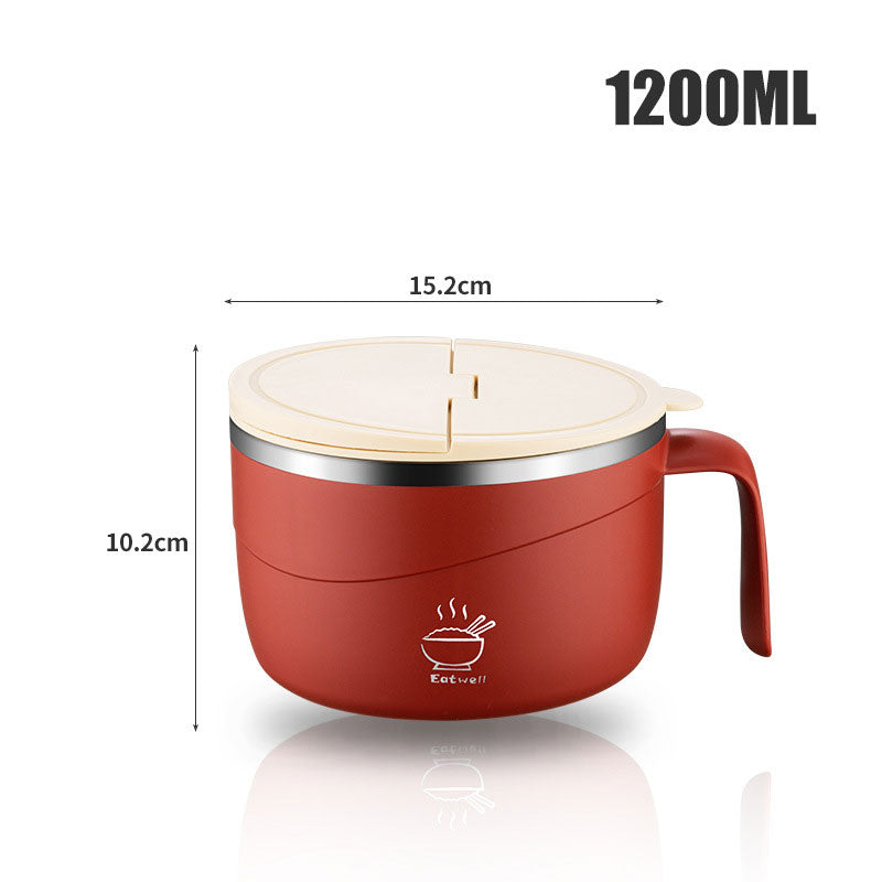 ⏳LAST DAY SALE 40% OFF💕304 Stainless Steel Multi-Purpose Anti-Scald Large-Capacity Instant Noodle Bowl