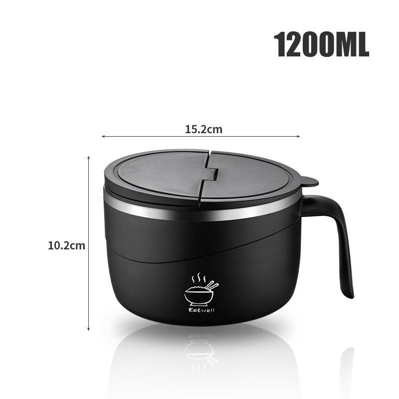 ⏳LAST DAY SALE 40% OFF💕304 Stainless Steel Multi-Purpose Anti-Scald Large-Capacity Instant Noodle Bowl