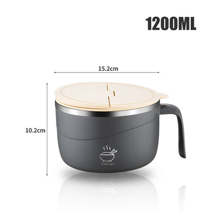 ⏳LAST DAY SALE 40% OFF💕304 Stainless Steel Multi-Purpose Anti-Scald Large-Capacity Instant Noodle Bowl