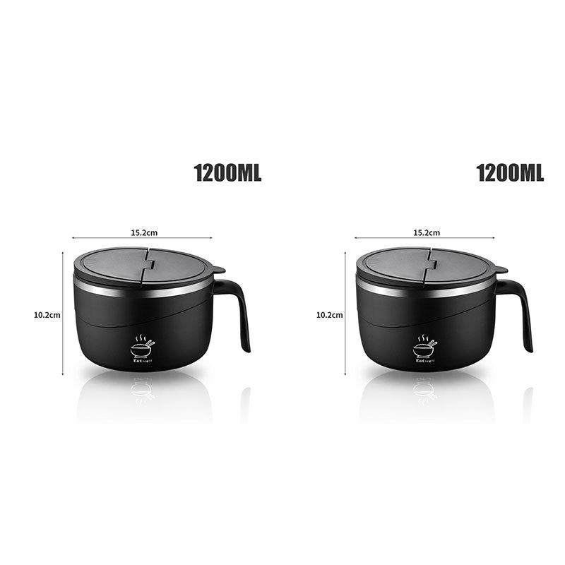 ⏳LAST DAY SALE 40% OFF💕304 Stainless Steel Multi-Purpose Anti-Scald Large-Capacity Instant Noodle Bowl