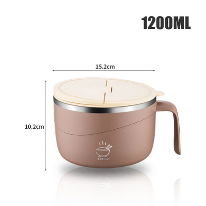 ⏳LAST DAY SALE 40% OFF💕304 Stainless Steel Multi-Purpose Anti-Scald Large-Capacity Instant Noodle Bowl