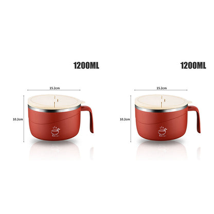 ⏳LAST DAY SALE 40% OFF💕304 Stainless Steel Multi-Purpose Anti-Scald Large-Capacity Instant Noodle Bowl