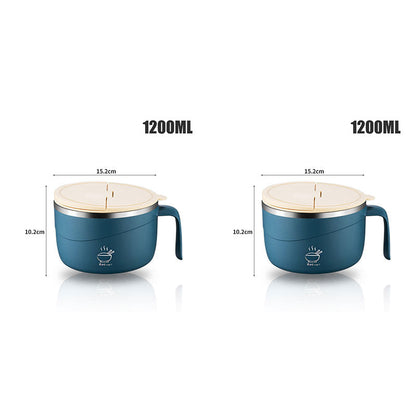 ⏳LAST DAY SALE 40% OFF💕304 Stainless Steel Multi-Purpose Anti-Scald Large-Capacity Instant Noodle Bowl